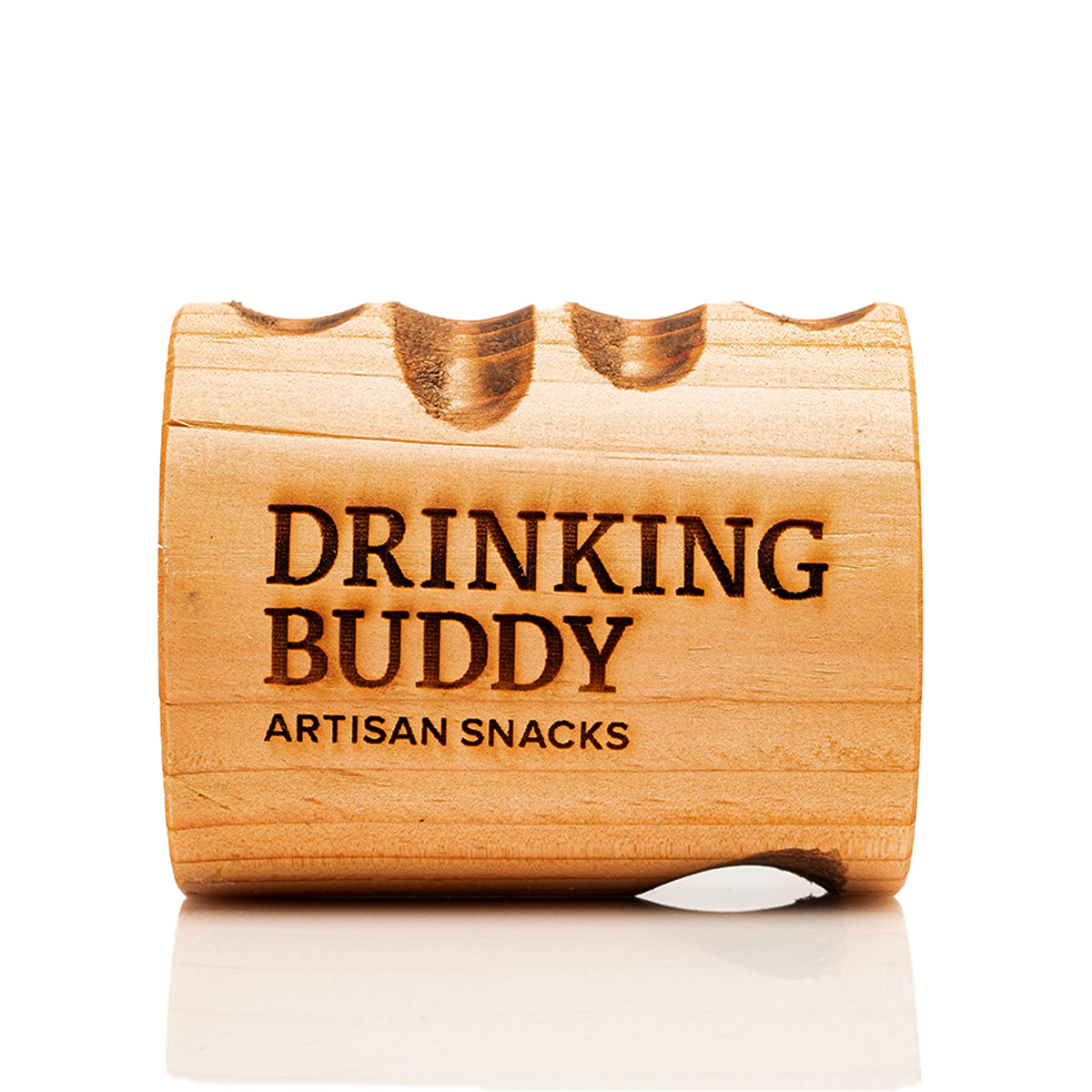 Drinking Buddy Wooden Beverage Insulator